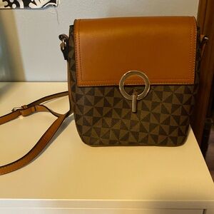 Brown crossbody bag